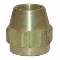 Sc Johnson 0.5 in. Brass Flare Nut, 6PK 207893